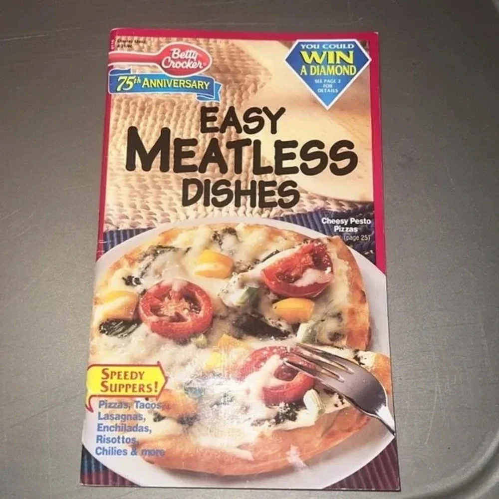 Pillsbury‎ Cool Easy Recipes & Betty Crocker Meatless Dishes Cookbooks